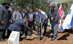 Prime Minister of Georgia visited Jewish National Fund today and participated in tree planting ceremony