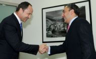 the Prime Minister Nika Gilauri met the Vice Prime Minister of Ukraine Sergei Tigipko 