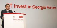 Prime minister Nika Gilauri at the Business Forum INVEST IN GEORGIA