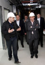 Prime Minister of Georgia Nika Gilauri visited a multi-field hospital just built